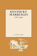Kentucky Marriages, 1797-1865