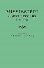 Mississippi Court Records, 1799-1835