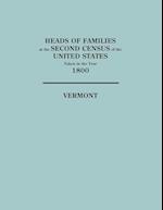 Heads of Families at the Second Census of the United States Taken in the Year 1800