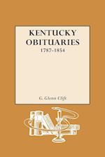 Kentucky Obituaries, 1787-1854