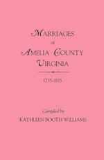 Marriages of Amelia County, Virginia 1735-1815