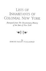 Lists of Inhabitants of Colonial New York