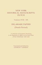 New York Historical Manuscripts