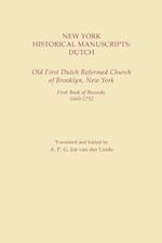 New York Historical Manuscripts