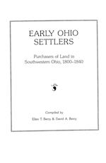 Early Ohio Settlers Purchasers of Land in Southwestern Ohio, 1800-1840