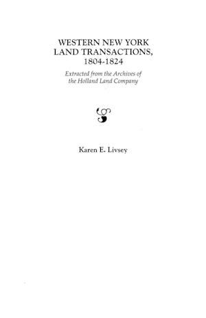 Western New York Land Transactions, 1804-1824