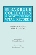 The Barbour Collection of Connecticut Town Vital Records. Volume 38