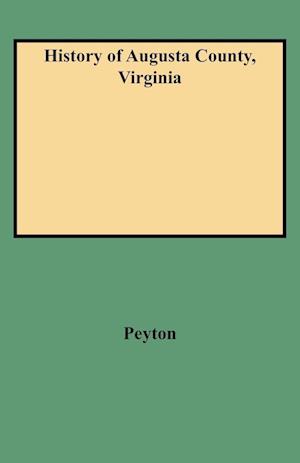 History of Augusta County, Virginia