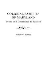 Colonial Families of Maryland