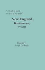 "very apt to speak one side of the truth": New-England Runaways, 1774-1777 