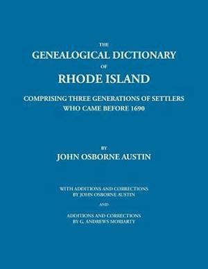 The Genealogical Dictionary of Rhode Island