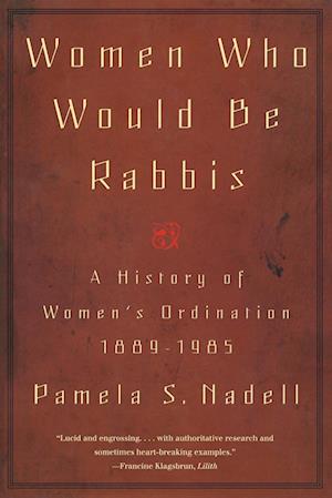 Women Who Would Be Rabbis