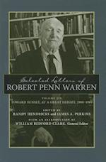 Selected Letters of Robert Penn Warren, Volume 6
