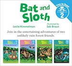 Bat and Sloth Set #1 (Bat and Sloth: Time to Read, Level 2)