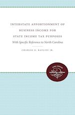 Interstate Apportionment of Business Income for State Income Tax Purposes