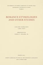 Romance Etymologies and Other Studies