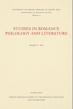 Studies in Romance Philology and Literature