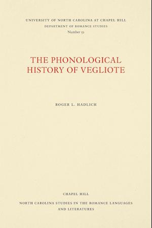 The Phonological History of Vegliote