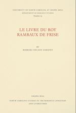 Le Livre Du Roy Rambaux de Frise