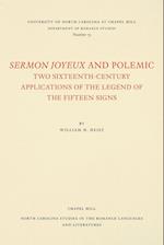 Sermon Joyeux and Polemic