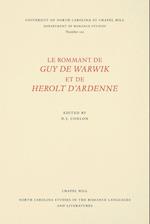 Le Rommant de Guy de Warwik Et de Herolt d'Ardenne