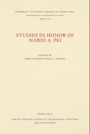 Studies in Honor of Mario A. Pei