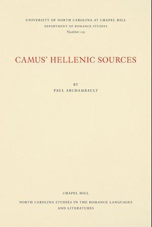 Camus' Hellenic Sources