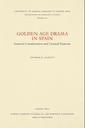 Golden Age Drama in Spain