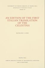 An Edition of the First Italian Translation of the Celestina