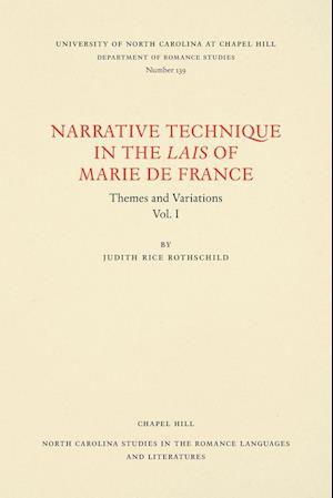 Narrative Technique in the Lais of Marie de France