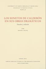 Los Sonetos de Calderón En Sus Obras Dramáticos