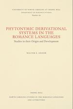 Phytonymic Derivational Systems in the Romance Languages