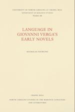 Language in Giovanni Verga's Early Novels