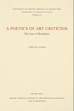 A Poetics of Art Criticism