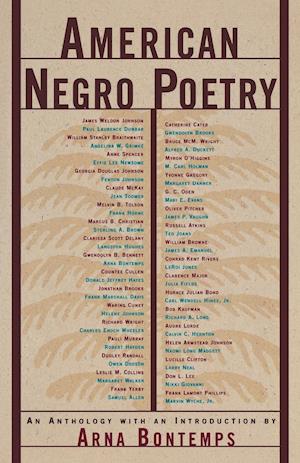 American Negro Poetry