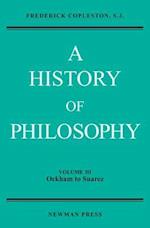 A History of Philosophy, Volume III