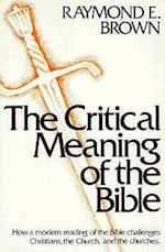 The Critical Meaning of the Bible