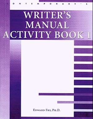 Student Activity Books: Writer's Manual Activity Book 1 (10 pack)