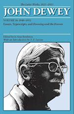 Dewey, J:  The Later Works of John Dewey 1925-1953, Volume 1