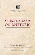 Quincey, T:  Selected Essays on Rhetoric