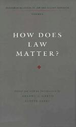 How Does Law Matter?