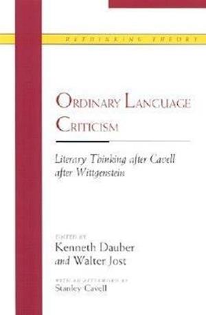 Ordinary Language Criticism