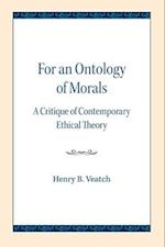 For an Ontology of Morals