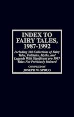 Index to Fairy Tales, 1987-1992, Sixth Supplement