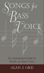 Songs for Bass Voice