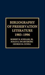 Bibliography of Preservation Literature, 1983-1996