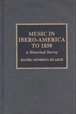 Music in Ibero-America to 1850