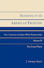 Handbook of the American Frontier, The Great Plains