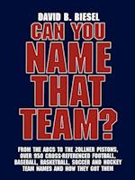 Can You Name That Team?