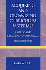 Acquiring and Organizing Curriculum Materials